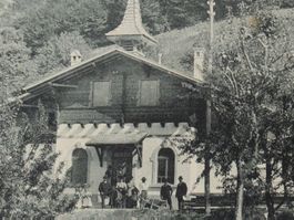 Station Schönegg bei Zug 1910