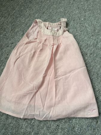 Robe Repetto Bébé 18 mois été - rose pâle en parfait état!