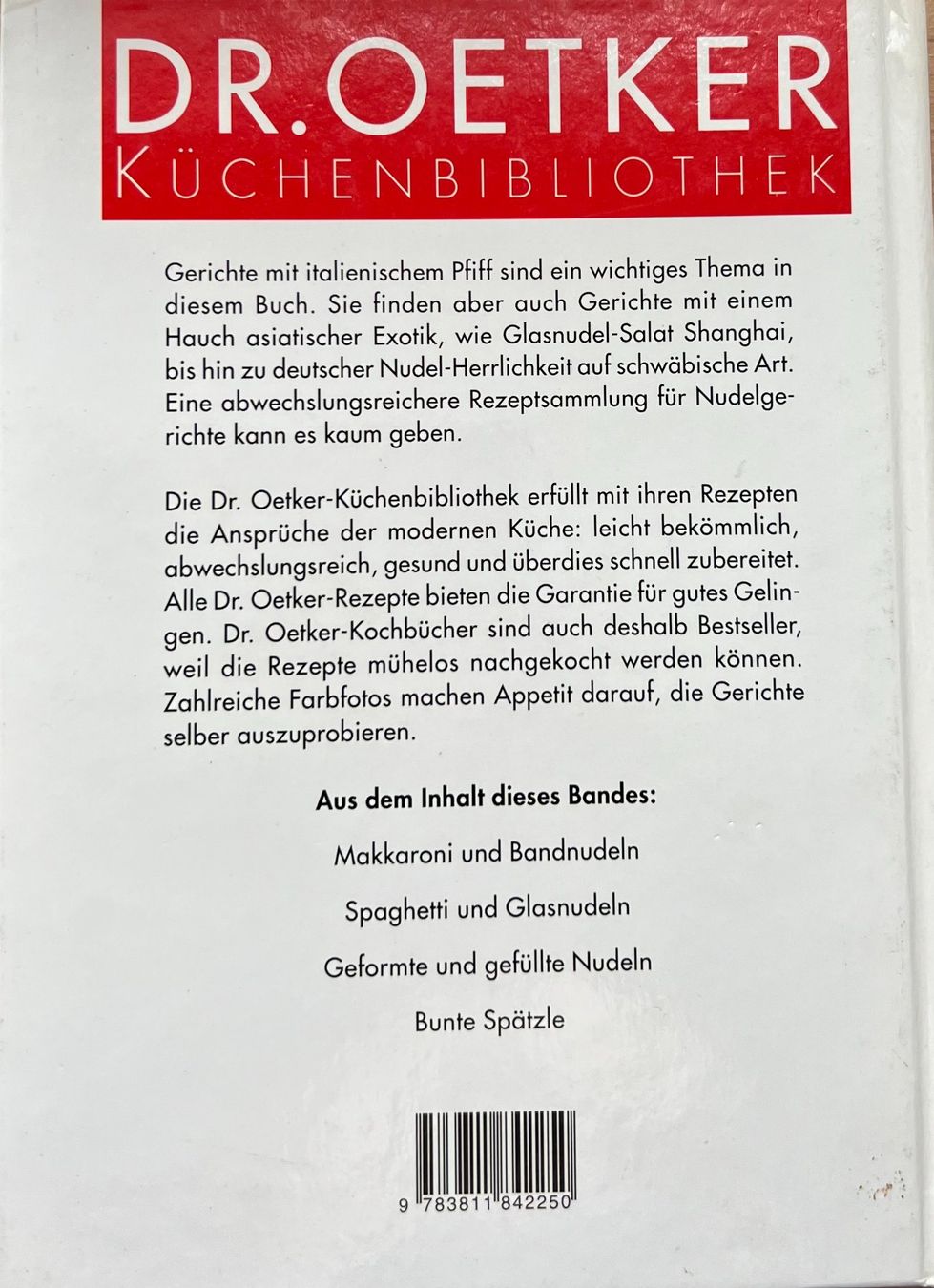Bücher: Buch - Nudeln – Gebraucht aus Leimbach TG von manu-tg 1