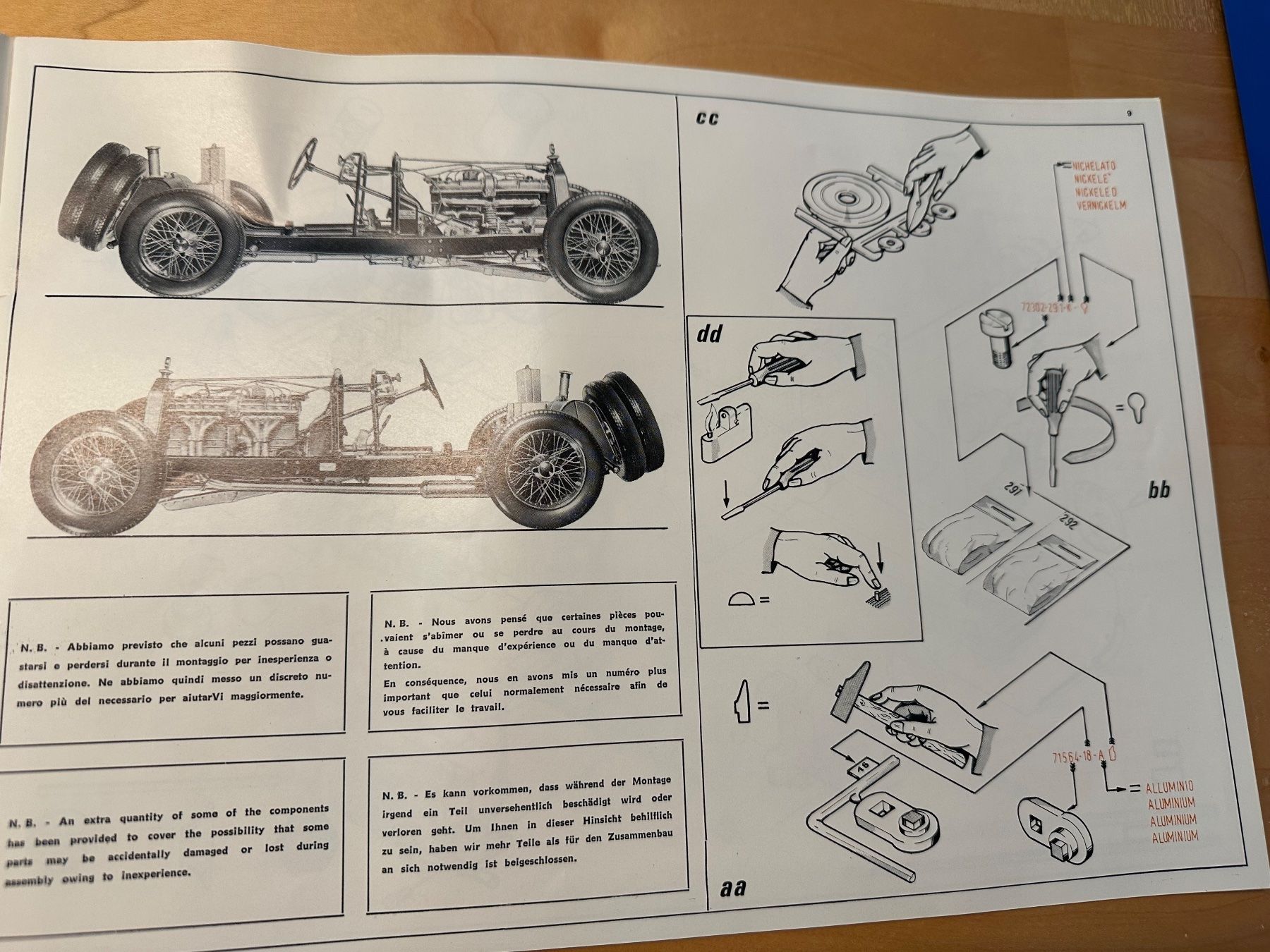 Alfa Romeo Modellini d'auto: Pochermodel Alfa Romeo Spider 1932 – Usato da Maur venduto da michi56 4