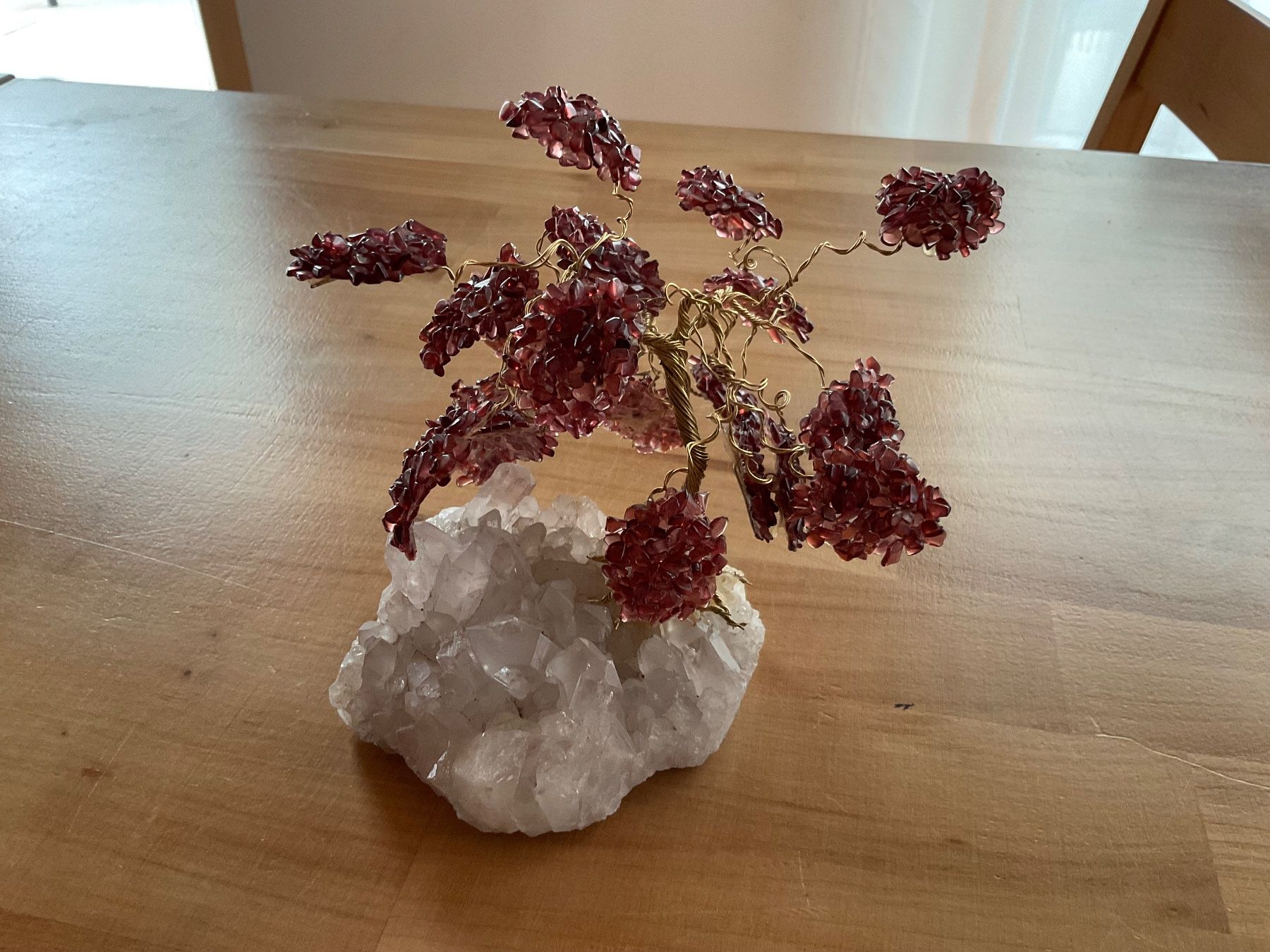 Tutte le decorazioni: Baum mit Edelstein ( evtl. Granat ) – Usato da Rümlang venduto da euqinom16