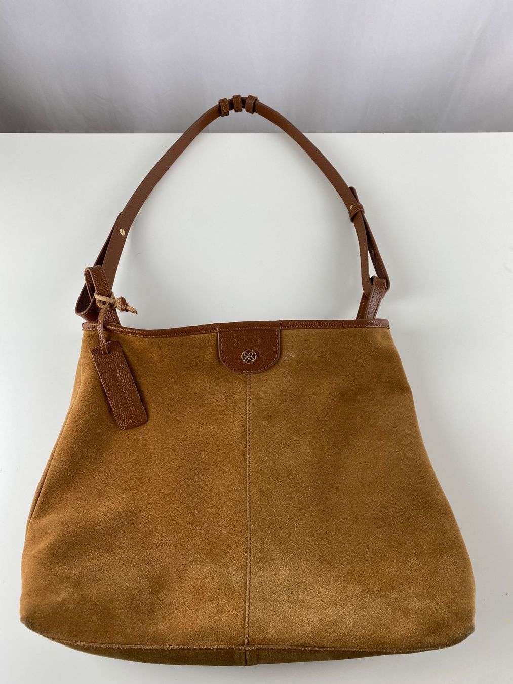 Borse da donna: Handtasche - Leder - cognac Anne Field – Usato da wichtrach venduto da elvena