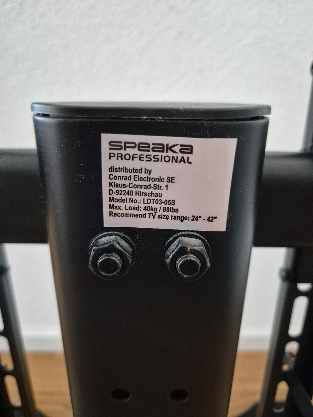 Supporti a parete: TV-Halterung 24" - 42" – Usato da Aegerten venduto da Simu1605 1