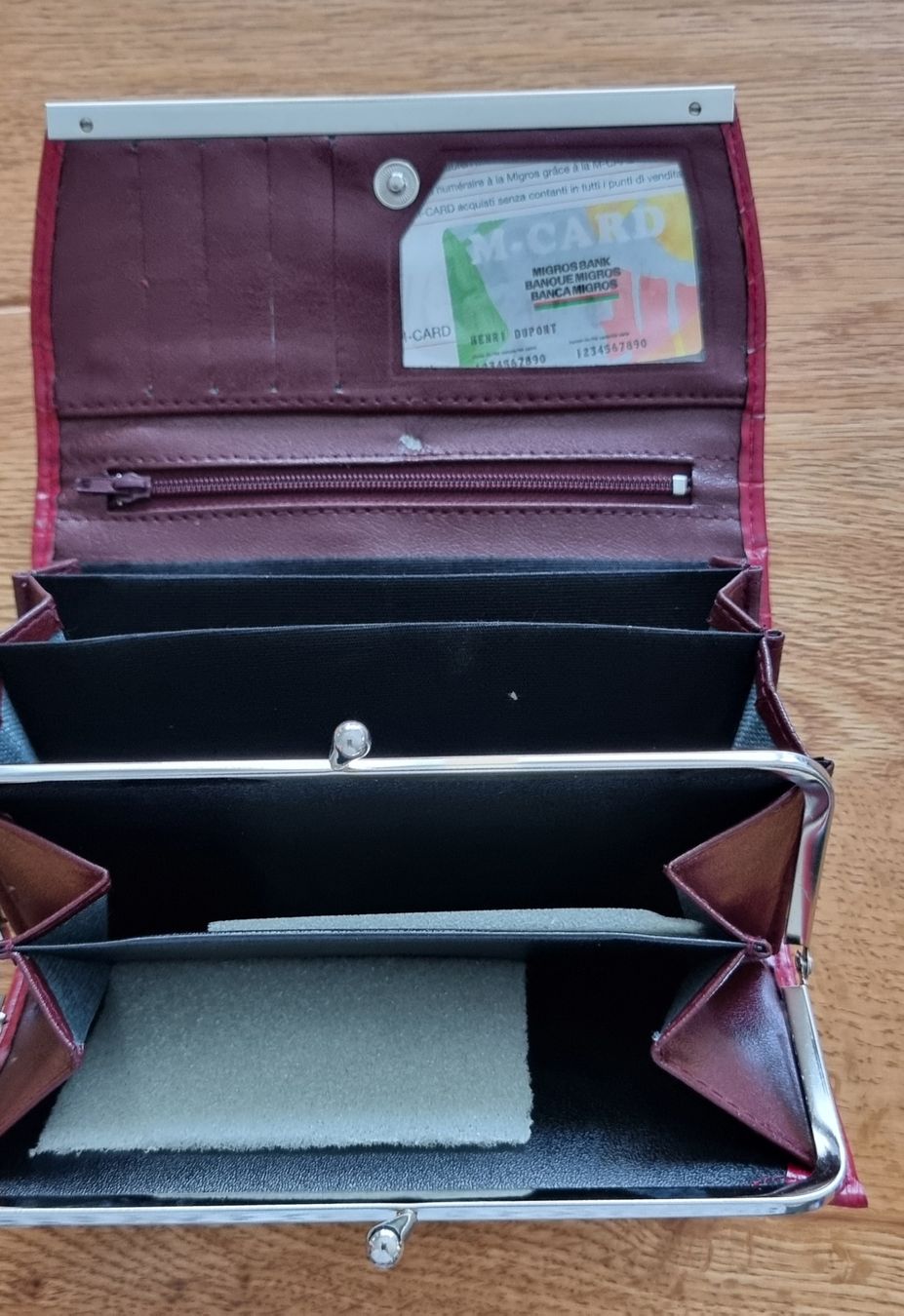Portamonete: Portemonnaie rot – Nuovo (secondo la descrizione) da Frauenfeld venduto da Bleeddragon 1