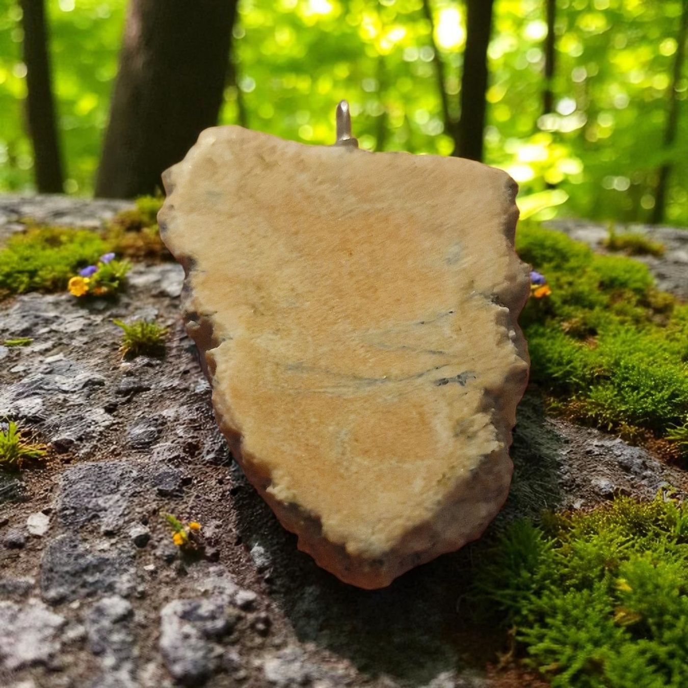 Ciondoli: Anhänger, Schweizer rosa Alabaster – Nuovo e nell'imballaggio originale da Aarau venduto da Schmuckhoehle_MD 2