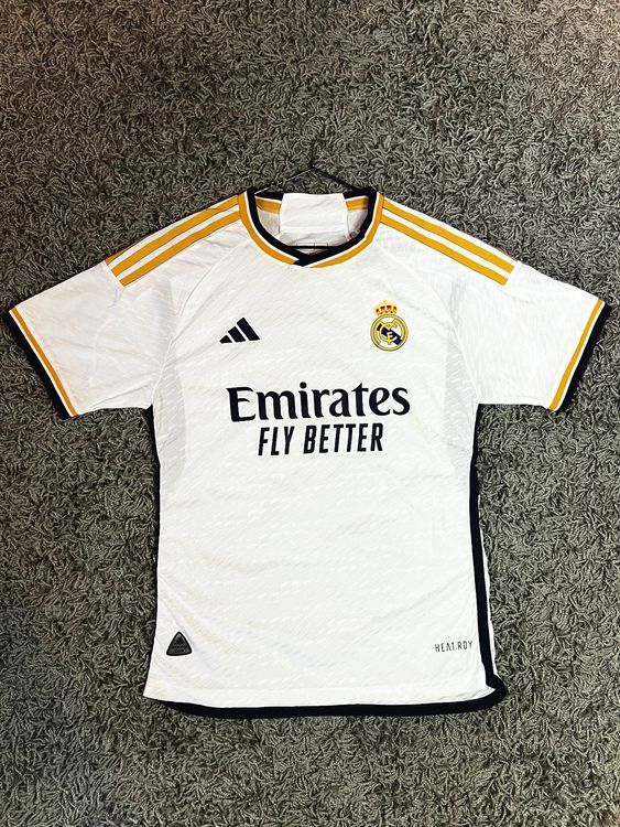 2324 Real Madrid Home Football Shirt 7 Vinicius Junior 