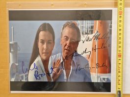 Jack Hedley / Carole Bouquet, Original Autogramme