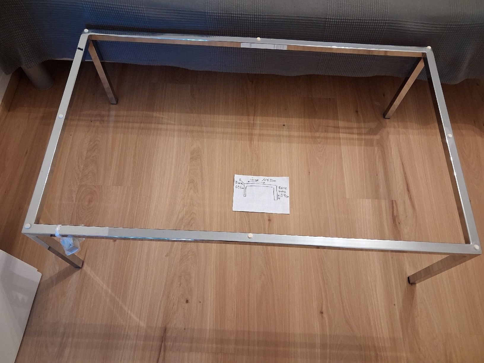 Autre mobilier: Tischgestell Chromstahl – D'occasion à Wädenswil par gym99 1