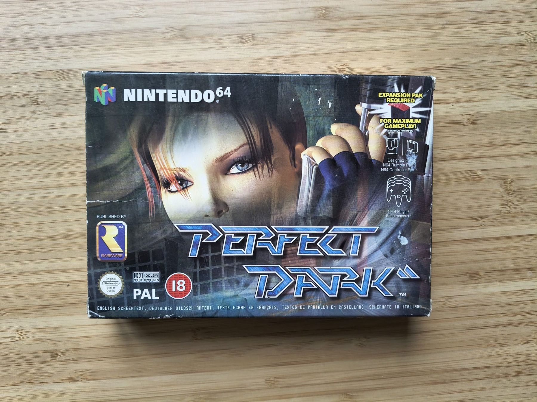 Spiele: Perfect Dark  (N64) – Gebraucht aus Riedholz von ste_96cd