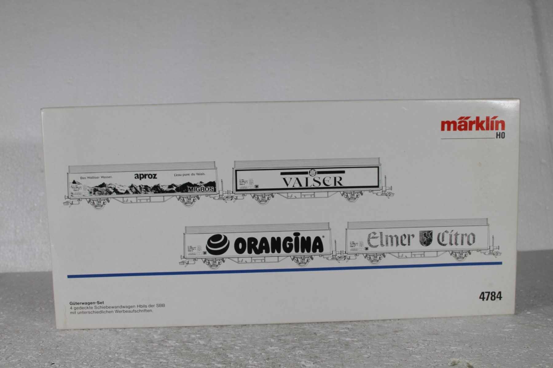 Märklin Modellini di ferrovie: Märklin SBB 4784 Migros Hbis – Usato da Triesen venduto da cor_62ts