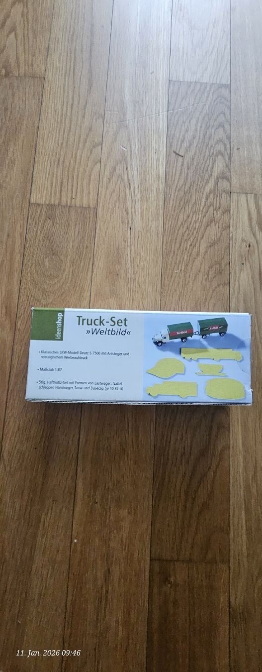 Modellini d'auto: Truck- set Weltbild – Nuovo e nell'imballaggio originale da Utzenstorf venduto da Neukomm23 1