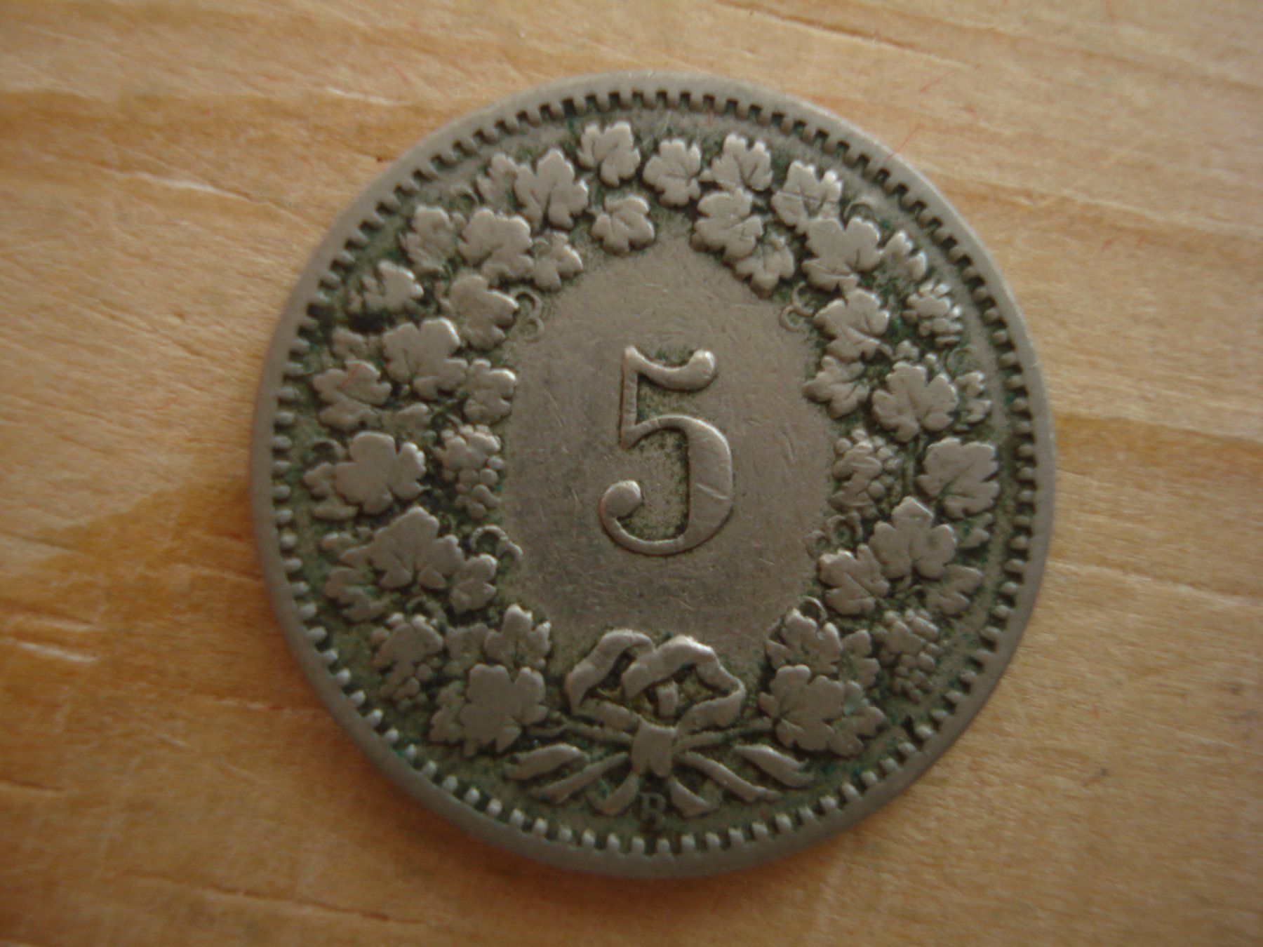 Tutti le monete: (S1) 5 Rappen 1898 – Usato da Erlach venduto da Net-Coins 1
