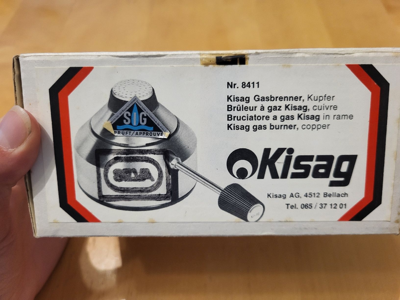 Kisag Elettrodomestici da cucina: Kisag Gasbrenner – Usato da Henggart venduto da Katzenpfoten 1