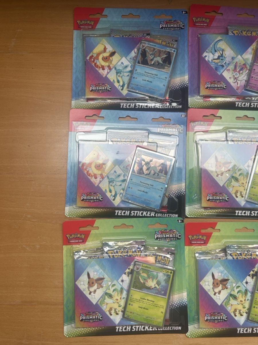 Pokémon Carte collezionabili: Pokémon Prismatic Evolutions Tech Sticker Set Neu – Nuovo e nell'imballaggio originale da Meisterschwanden venduto da fsi_8v77 2