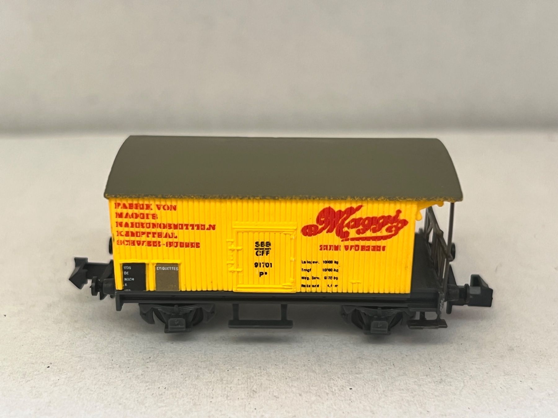 Modellini di ferrovie: Spur N SWISSTOYS Maggi SBB – Usato da Geroldswil venduto da TopTrain54 1