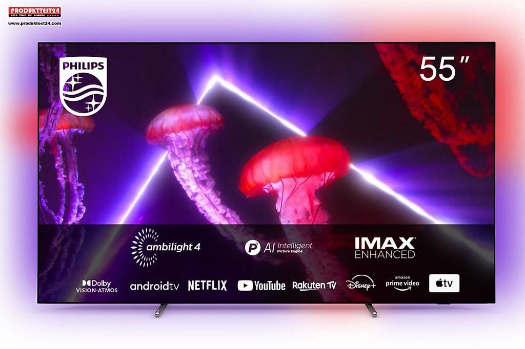 Appareils TV: Philips 55OLED807/12 – D'occasion à Zürich par rotweristes 1