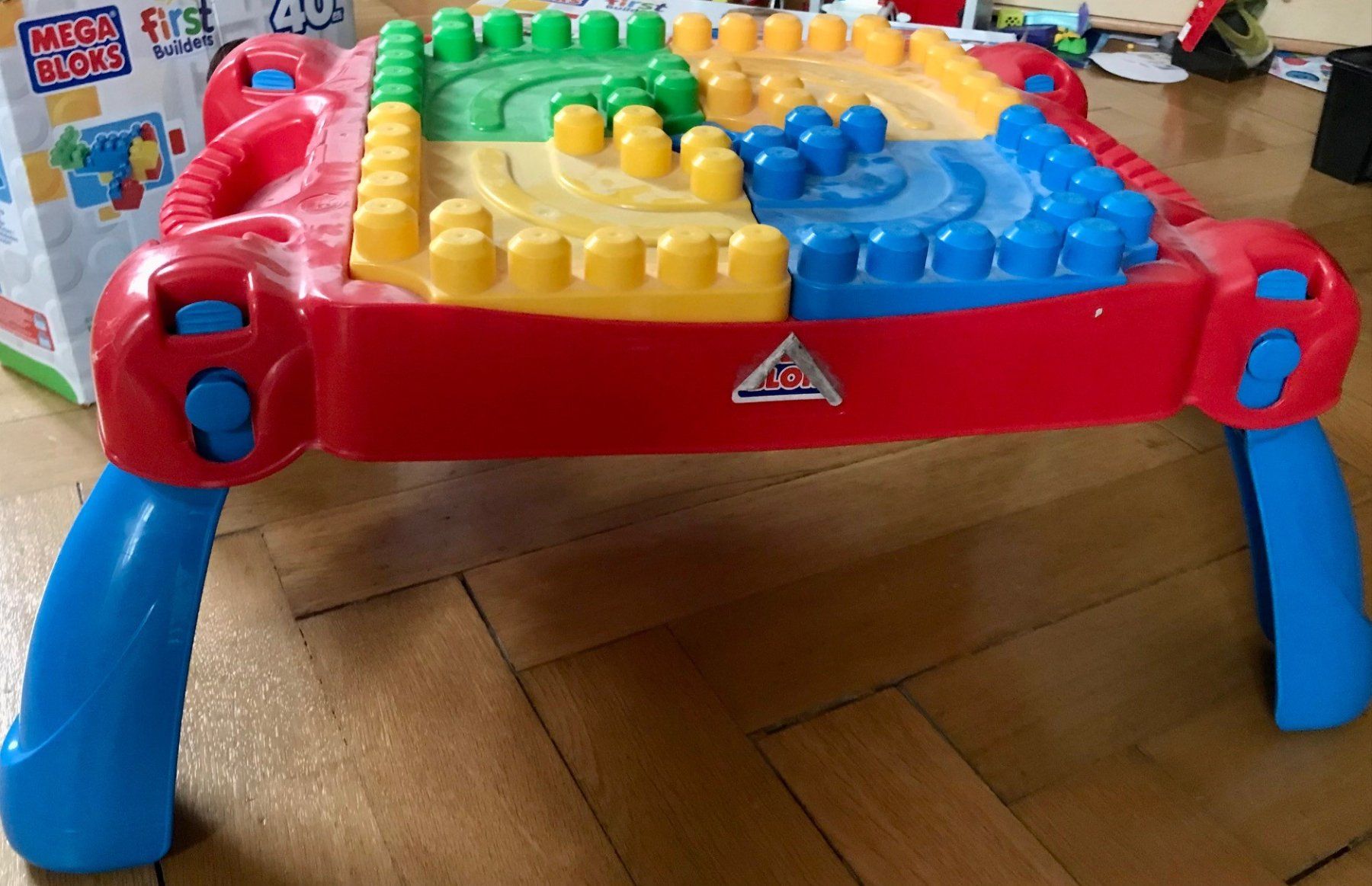 Mega Kit di costruzioni: Mega Bloks, 3-in-1 learning table + Mega bloks 40 pieces – Usato da Delémont venduto da CH_Marc 5