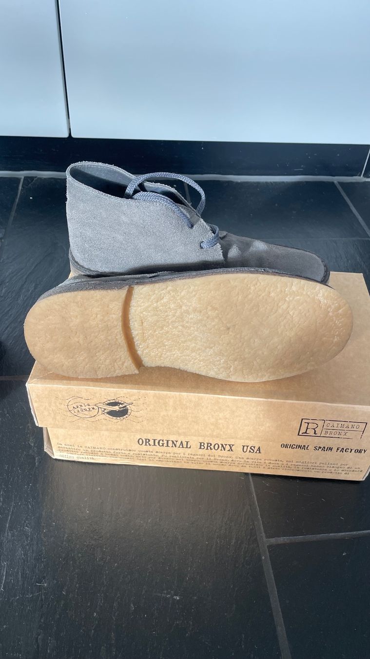 Scarpe da uomo: Leather Desert Boots – Usato da Zürich venduto da c7n 2
