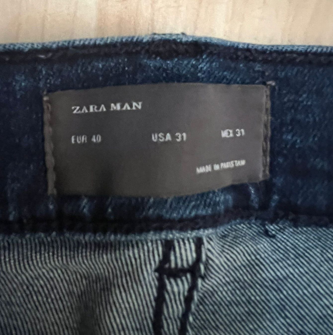 Zara Jeans: Zara Man Stretch Jeans GR 40 blau – Usato da Zürich venduto da baracuda8048 2