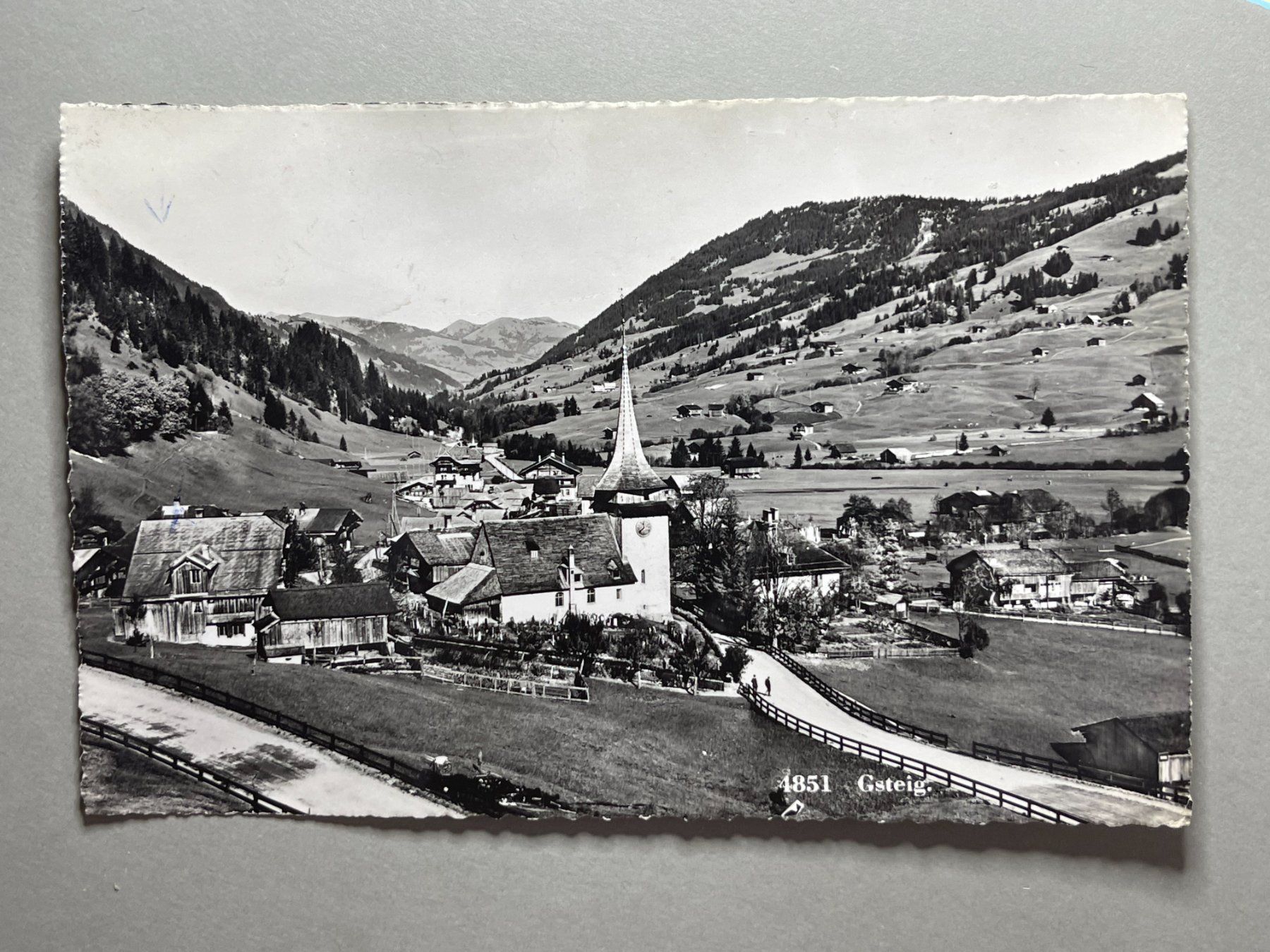 Ansichtskarten: Gsteig – Gebraucht aus Steg VS von danwer74
