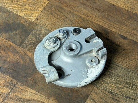Mofa-Ersatzteile: Bremsteller vorne Puch Supermaxi – Gebraucht aus Bolken von si.x.las 1