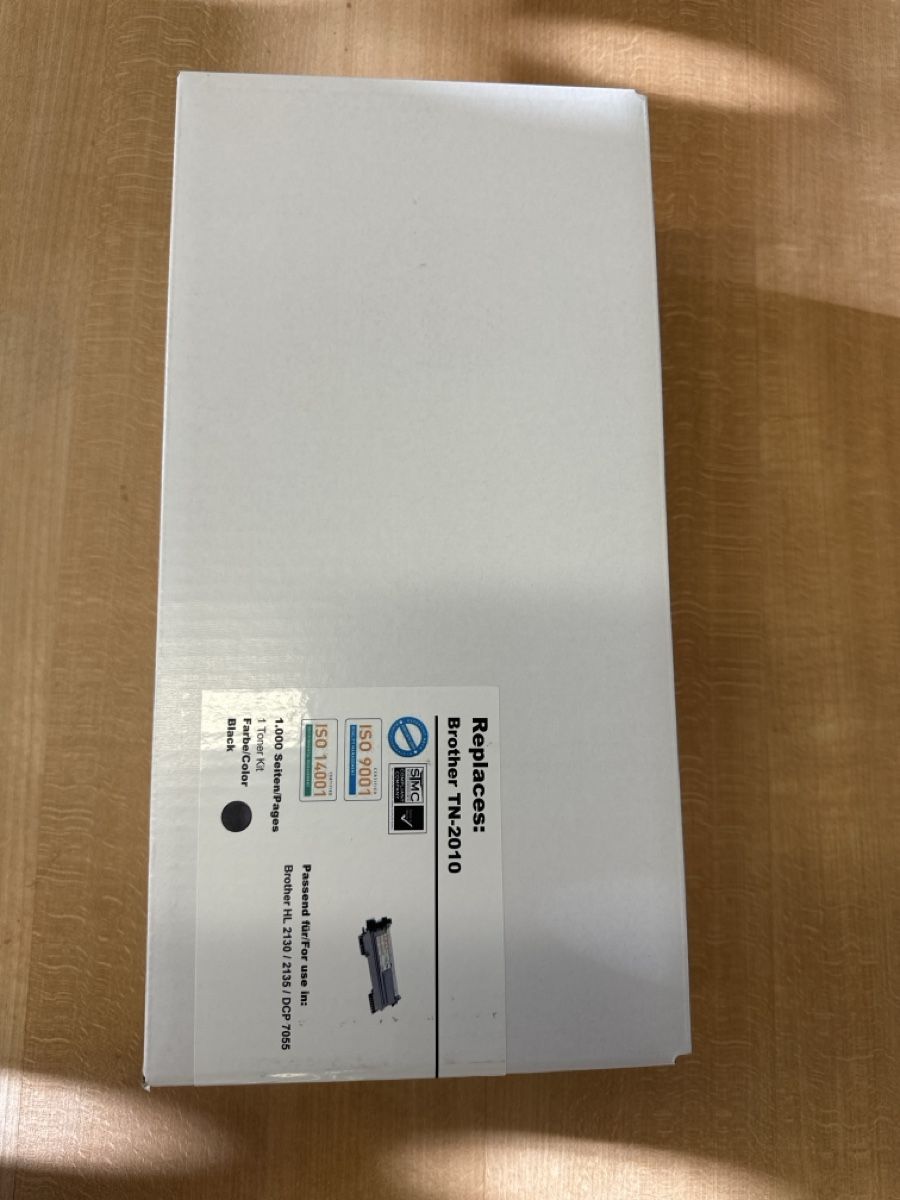 Cartucce per stampanti & toner: Brother TN-2010 – Nuovo e nell'imballaggio originale da Winterthur venduto da dan_8gdn