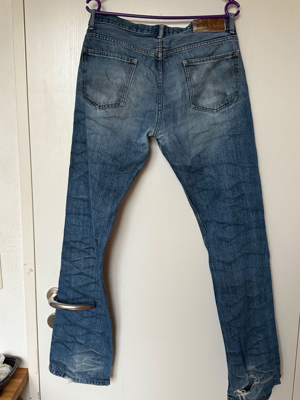 Jeans: Blaue Jeans, shade by shellac. gross ca 30 – Usato da Birmensdorf ZH venduto da T_Richard 5