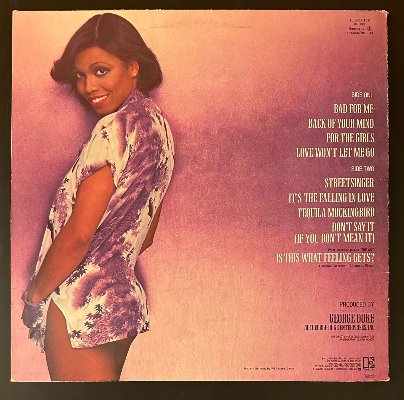 Vinyles: Dee Dee Bridgewater - Bad for Me LP – D'occasion à Viganello par md__2rd2 1