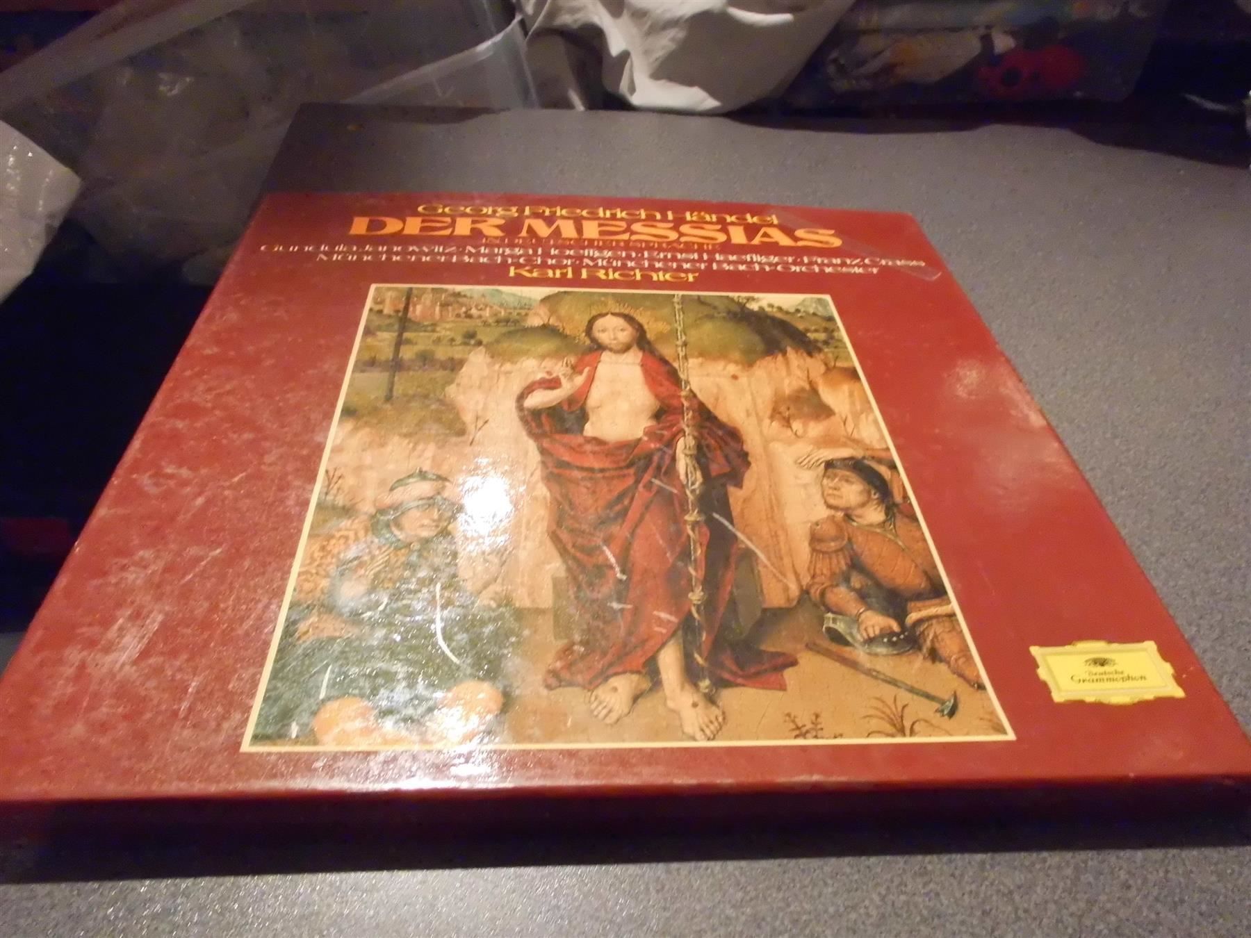 Schallplatten: Schallplatte Der Messias, 3 Schallplatte – Gebraucht aus Zürich von abraxas1291