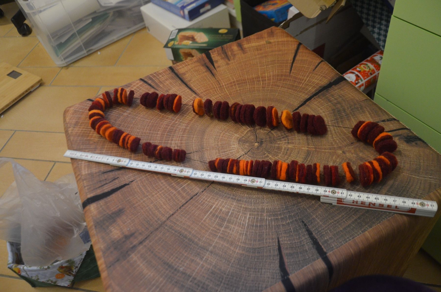 Catenine: COLLIER - HANDARBEIT - NEU – Nuovo (secondo la descrizione) da Chiasso venduto da Dolly015 1