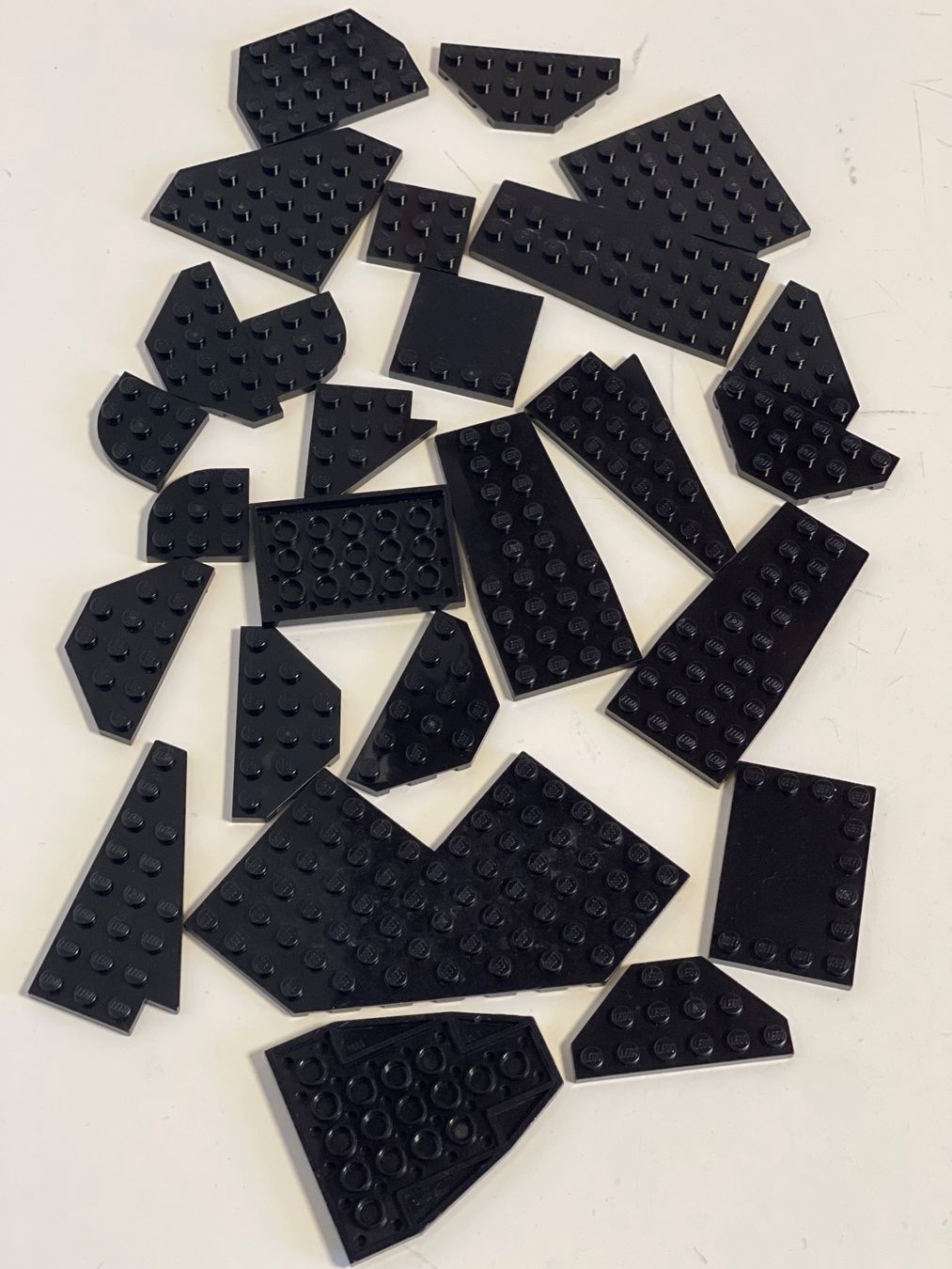 Lego Spielzeuge: LEGO - schwarze Platten – Gebraucht aus Gelterkinden von cobra0110