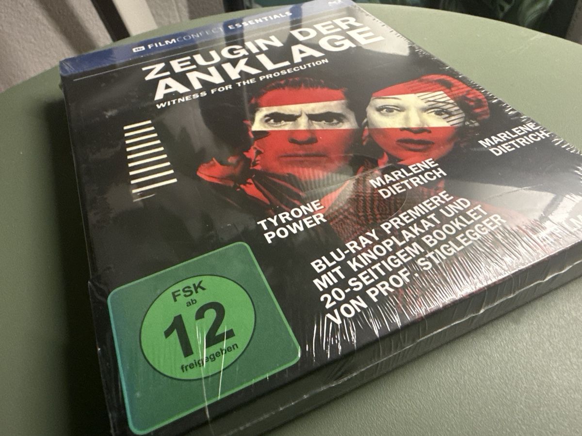 Alle DVDs: Zeugin der Anklage - FilmConfect Blu-ray!OVP!Vergriffen! – Neu und originalverpackt aus Oberengstringen von sigurros 2