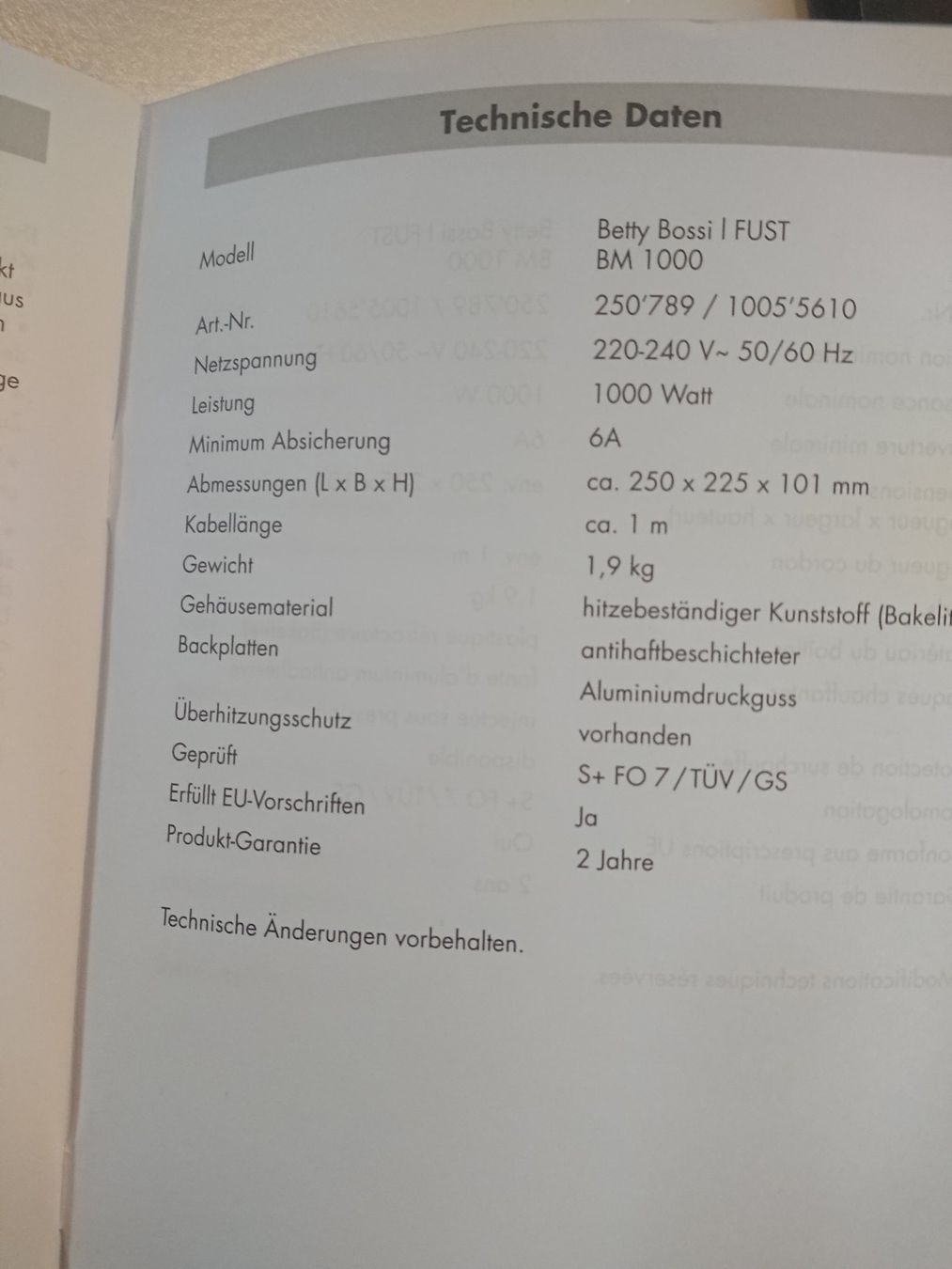 Betty Bossi Elettrodomestici da cucina: Brezelieisen – Usato da Büren an der Aare venduto da creazioneshop 4