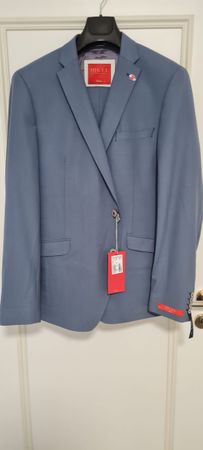 Sakko Digel blau Slim Fit Grösse 56 neu mit Etikett