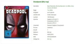 Deathpool - Blueray