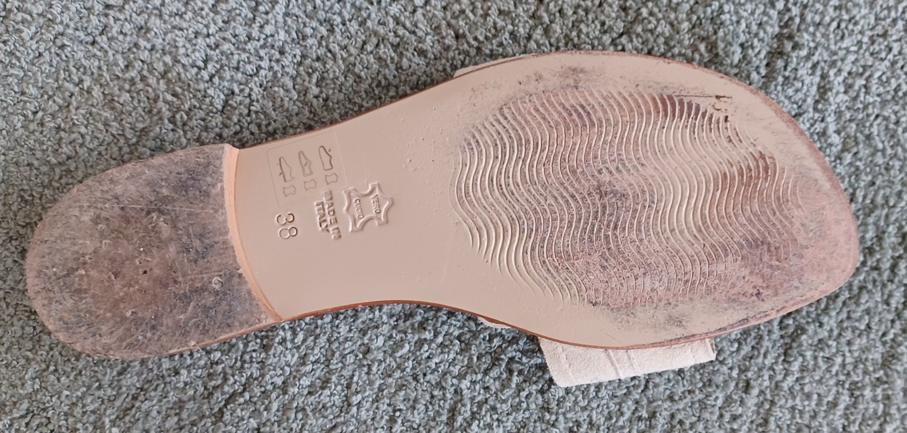 Scarpe da donna: Pantoletten Beige Leder Grösse 38 – Usato da Kriens venduto da IsabelleW0102 2