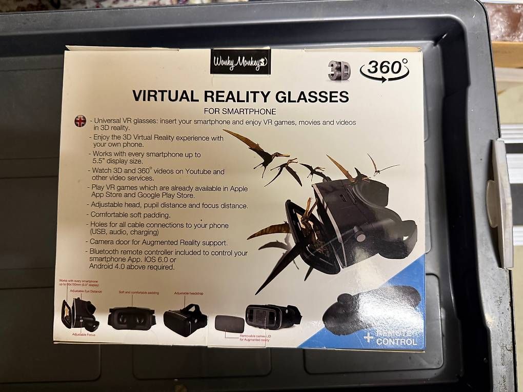 Casco VR: VR Brille von Wonky Monkey! – Nuovo e nell'imballaggio originale da Bülach venduto da G39 2
