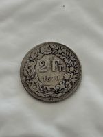 2 Franken 1879  sehr Rar
