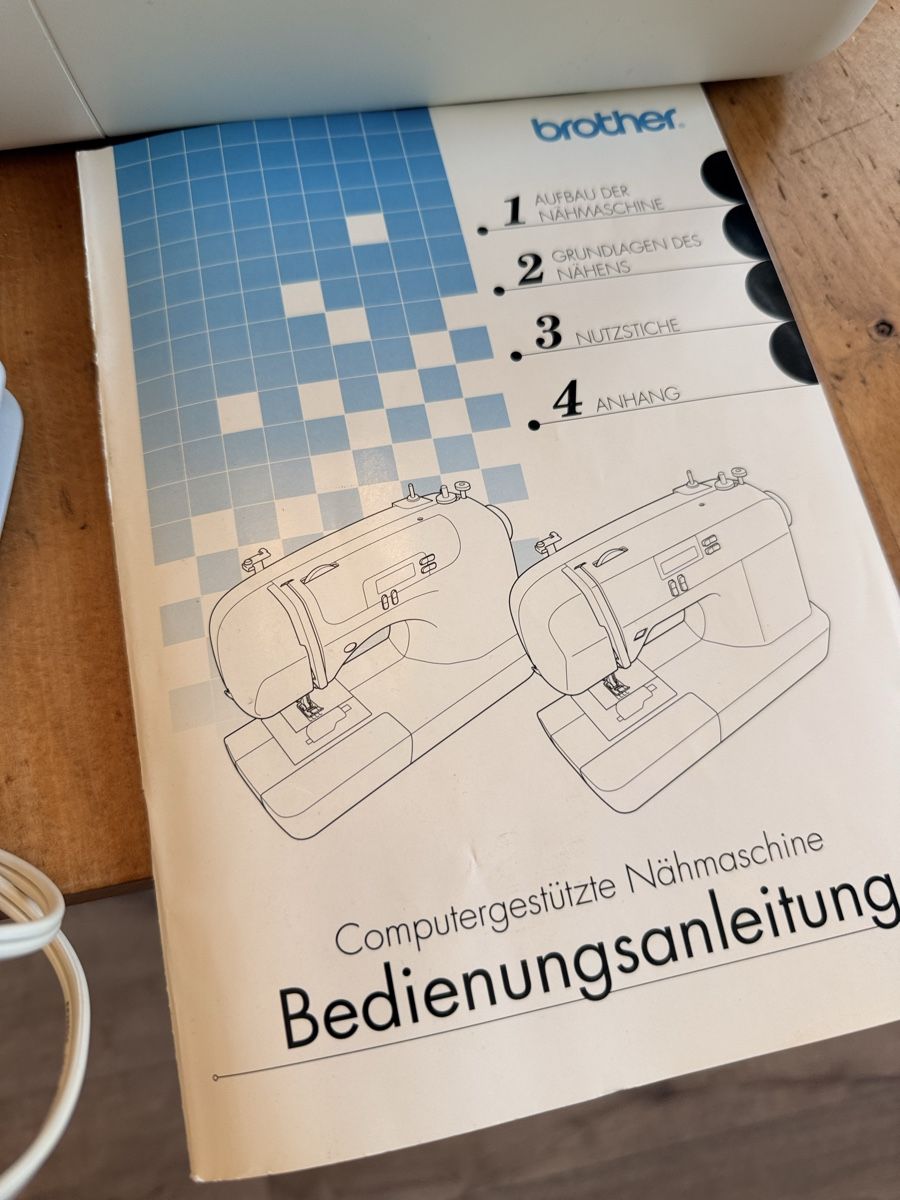 Brother Nähmaschinen: Nähmaschine Brother BC-2500 Computer  – Gebraucht aus Nidau von Nintschgu 1