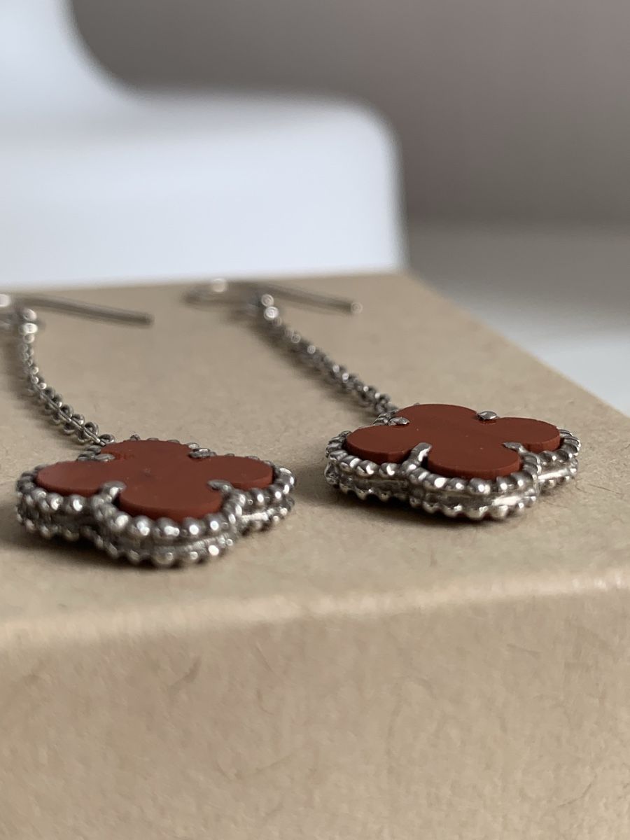 Orecchini pendenti & Orecchini a lobo: Boucles oreilles argent et cornaline – Nuovo (secondo la descrizione) da Gland venduto da TallyEva 2