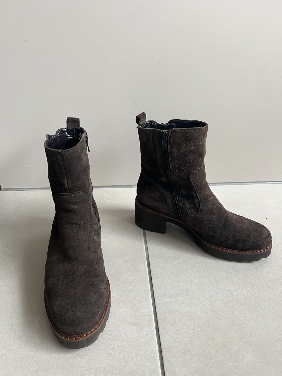 Gabor Damenschuhe: Braune Leder Stiefeletten – Neu (gemäss Beschreibung) aus Unterengstringen von baj_2zfq 2