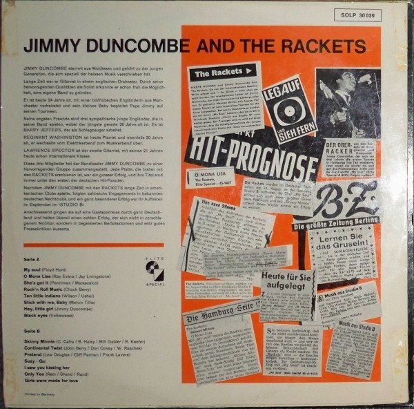Dischi in vinile: Jimmy and The Rackets – Nuovo (secondo la descrizione) da Aeschi SO venduto da Stones55 1