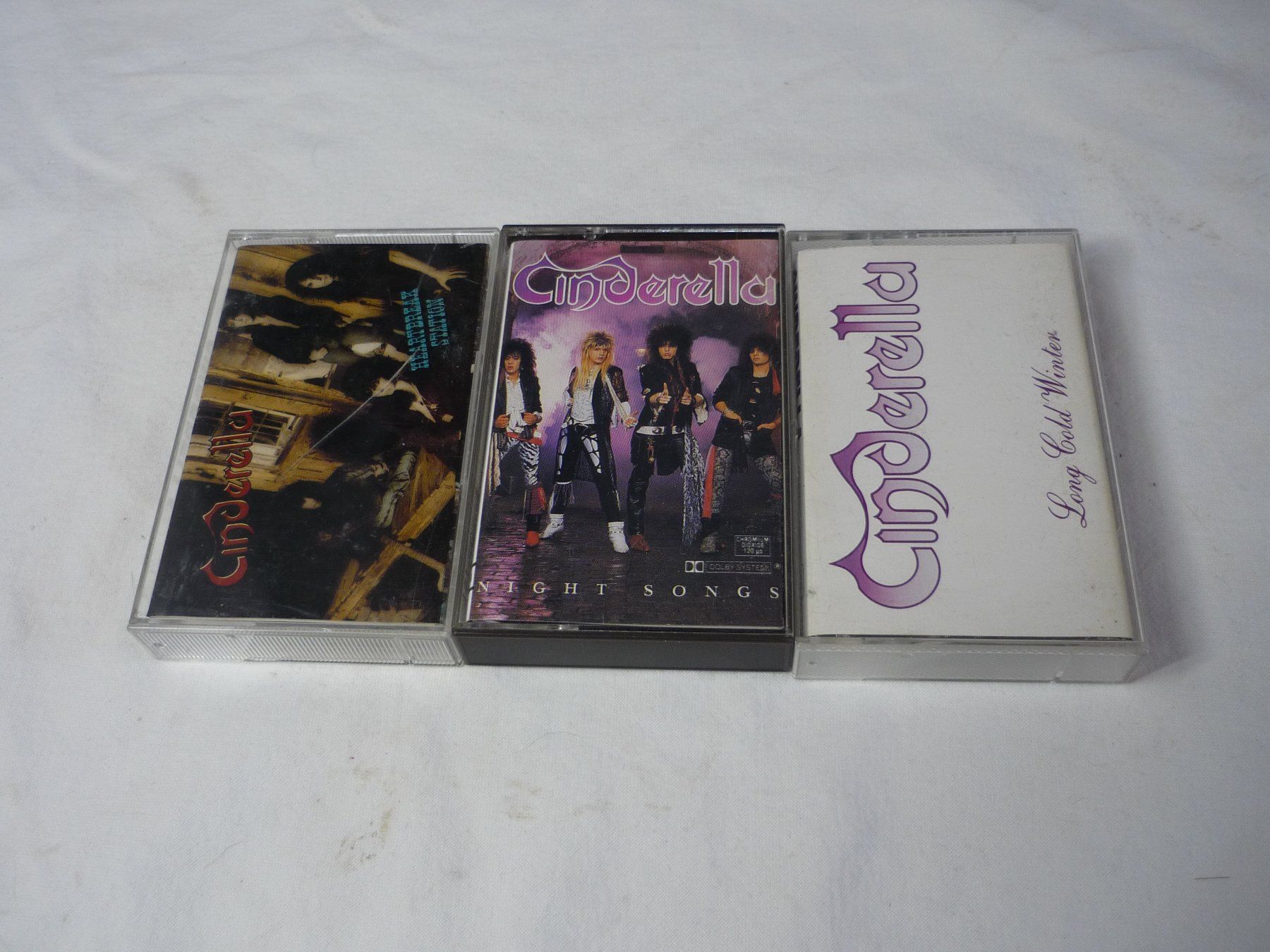 Musicassette: 3x MC Kassette 80s Rock - Cinderella – Usato da Beringen venduto da Flatretriever