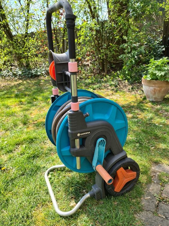 Schlauchwagen Gardena mit Schlauch 30m Kaufen auf Ricardo