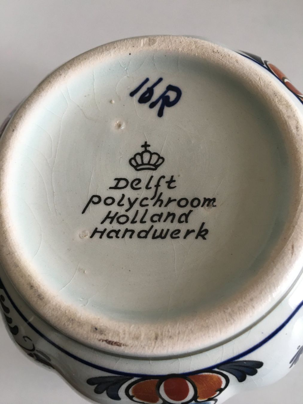 Vasi per fiori: Blumentopf  Delft Polychroom – Usato da Eich venduto da Jokove63 1