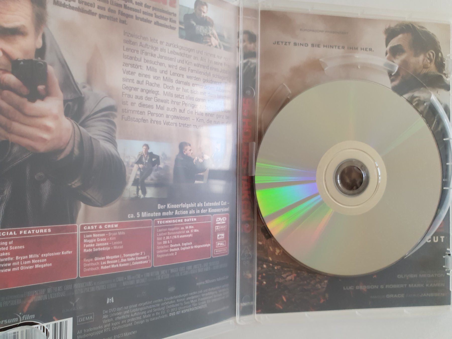 Tutti i DVDs: Liam Neeson 96 HOURS Taken 2 – Usato da Oberdorf BL venduto da BaldenEagle 2
