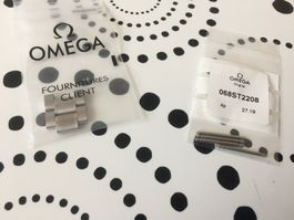 2x OMEGA SPEEDMASTER MOONWATCH TEILE FÜR ARMBAND GLIEDER !!!