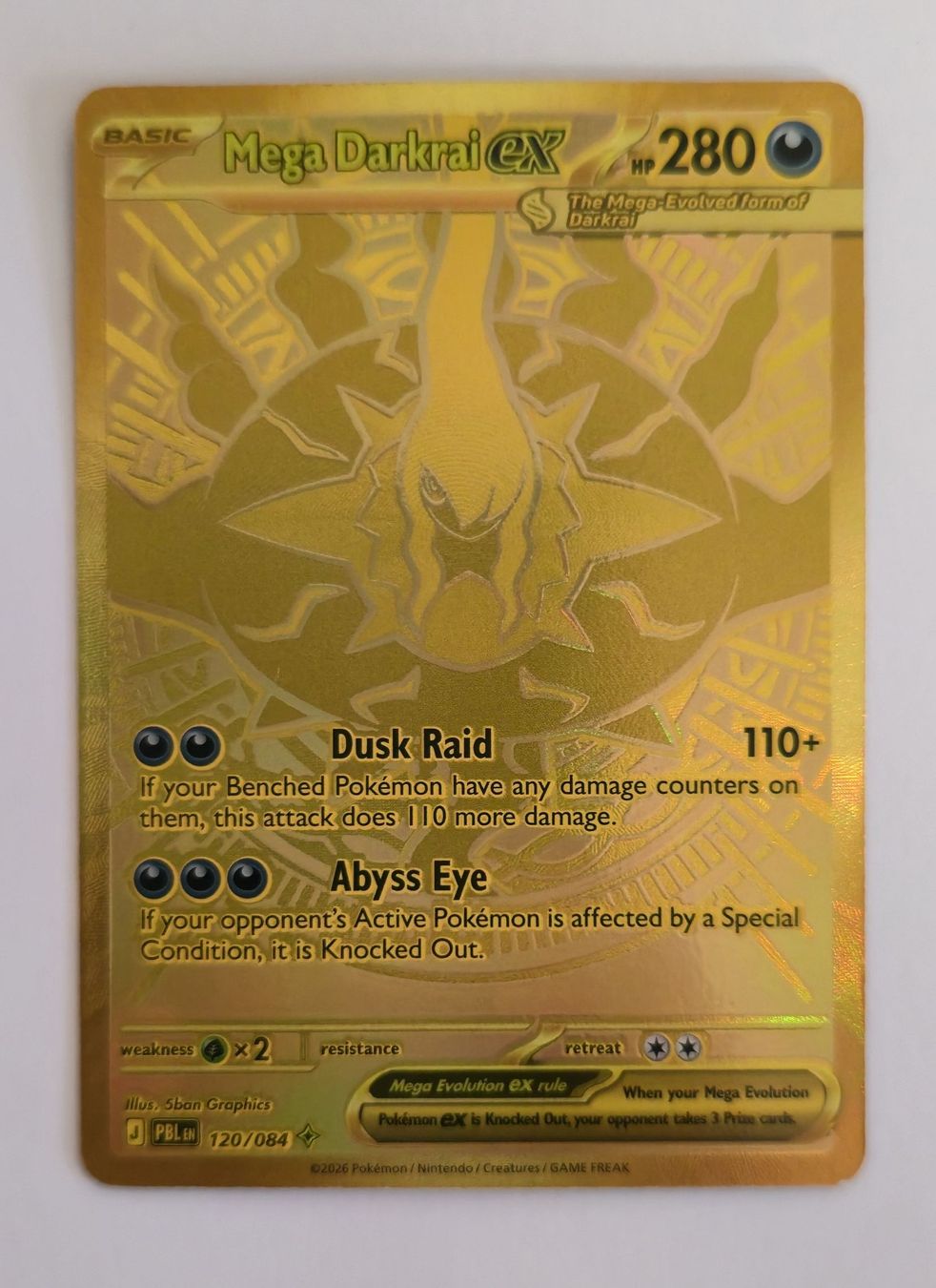 Pokémon Carte collezionabili: Pokémon Mega Darkrai ex Gold – Nuovo (secondo la descrizione) da Lützelflüh-Goldb venduto da Darksell