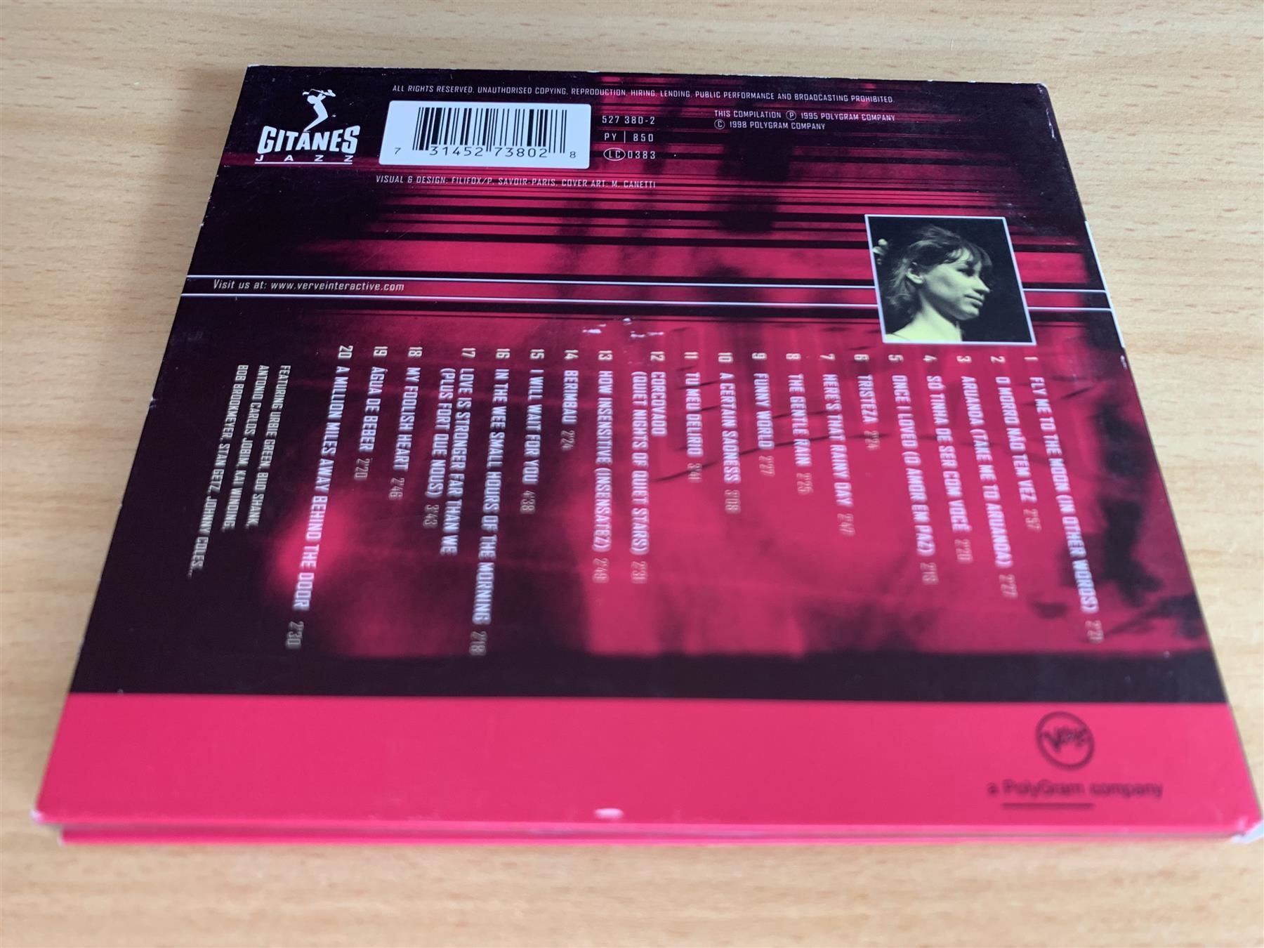 CD: Astrud Gilberto – Gitanes Jazz – Usato da Rikon im Tösstal venduto da Alpenmutz 1