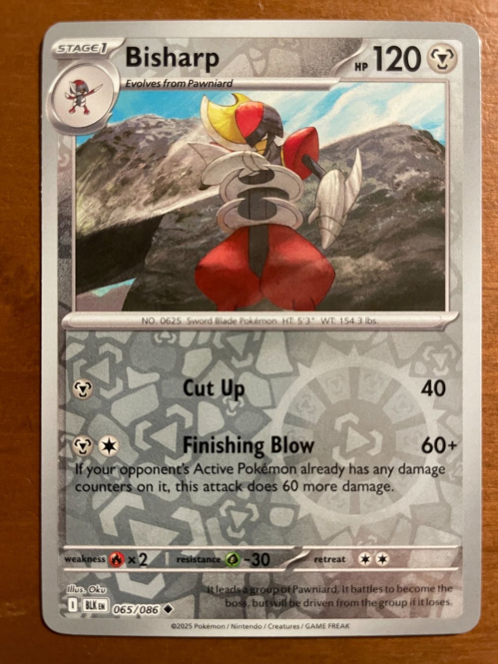 Pokémon Carte collezionabili: Pokemon Bisharp Reverse (Versand gratis) – Nuovo (secondo la descrizione) da Chur venduto da Angerson
